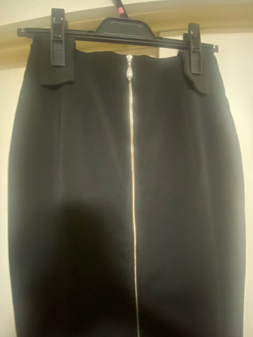 スカート JOSEMOON SLIT LAYERED LONGSKIRT
