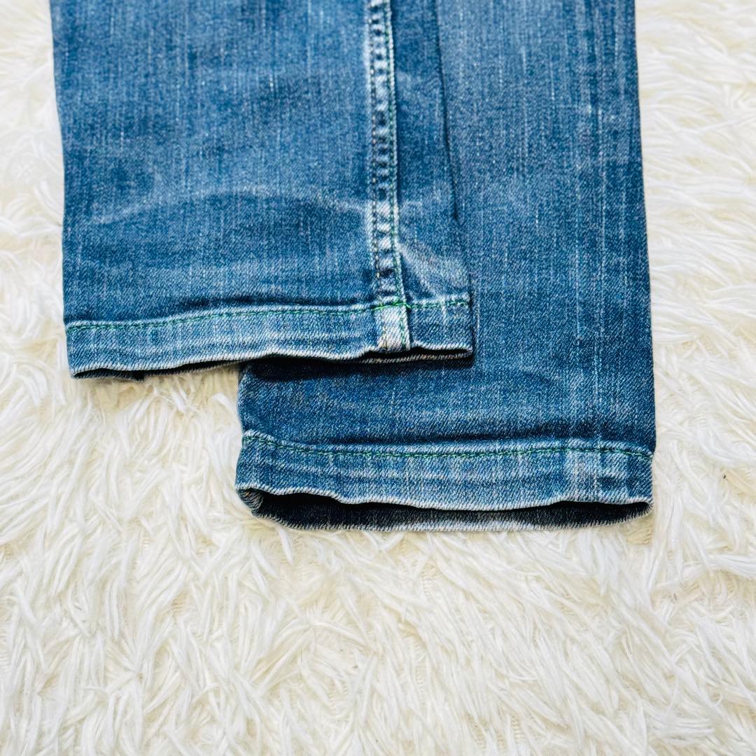ヴィヴィアンウエストウッド 名作 バックポケット オーブ刺繍 ジーンズ 2 M