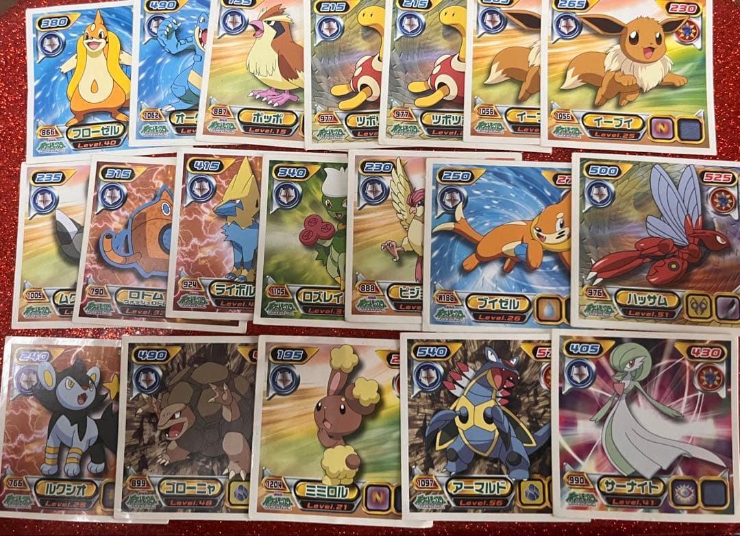 ポケモン モンコレ 指人形 フィギュア　シール　まとめ売り