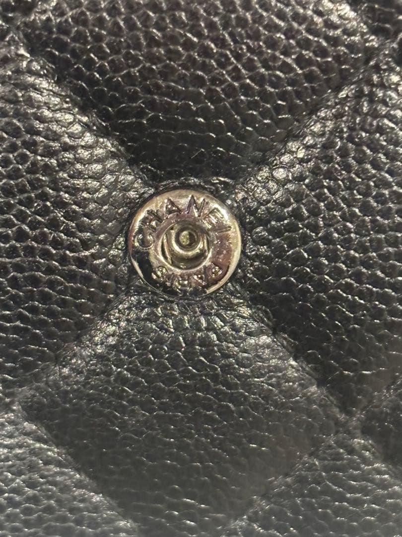 xx_xx 様　CHANEL 財布　三つ折り　マトラッセ　ココマーク