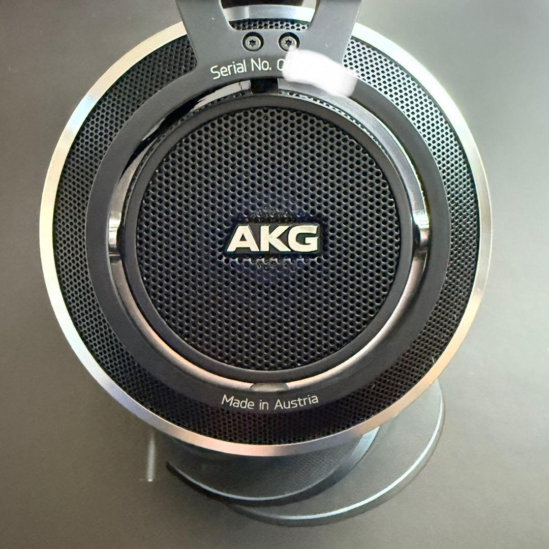 希少 AKG K812 ヘッドホン オーストリア製 イヤーパッド新品 おまけ付き