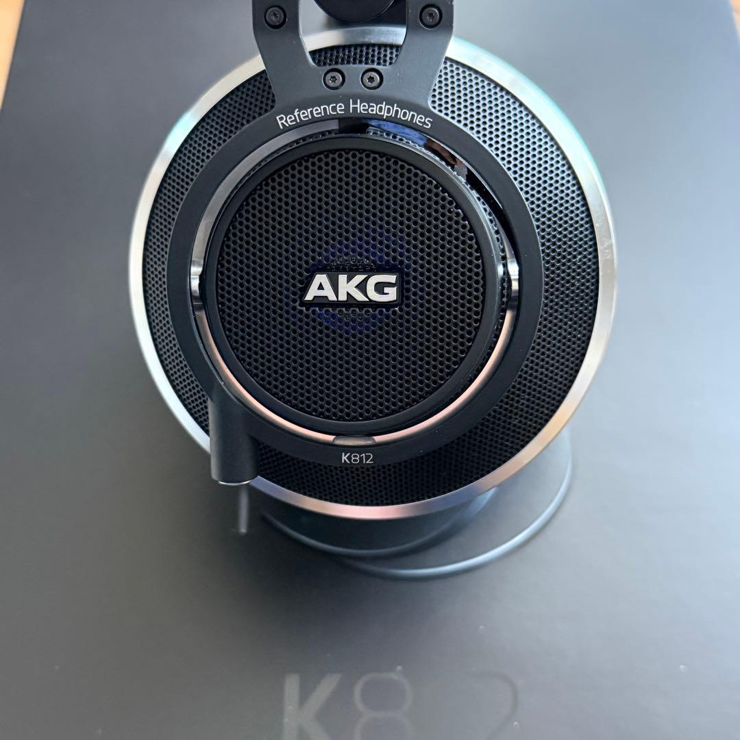 希少 AKG K812 ヘッドホン オーストリア製 イヤーパッド新品 おまけ付き