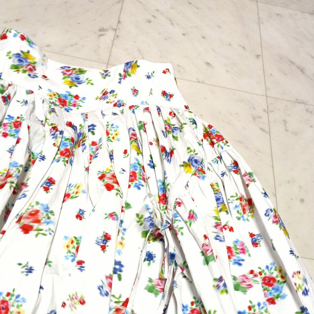 POPPY ポピー あさぎーにょ コルセットボリュームスカート 花柄 S