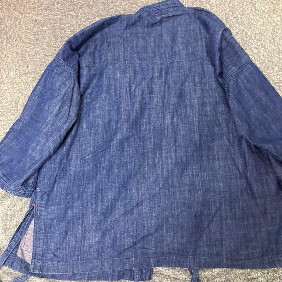 45rpm 45Rインディゴ デニム セットアップ 羽織＋ペインターパンツ作務衣