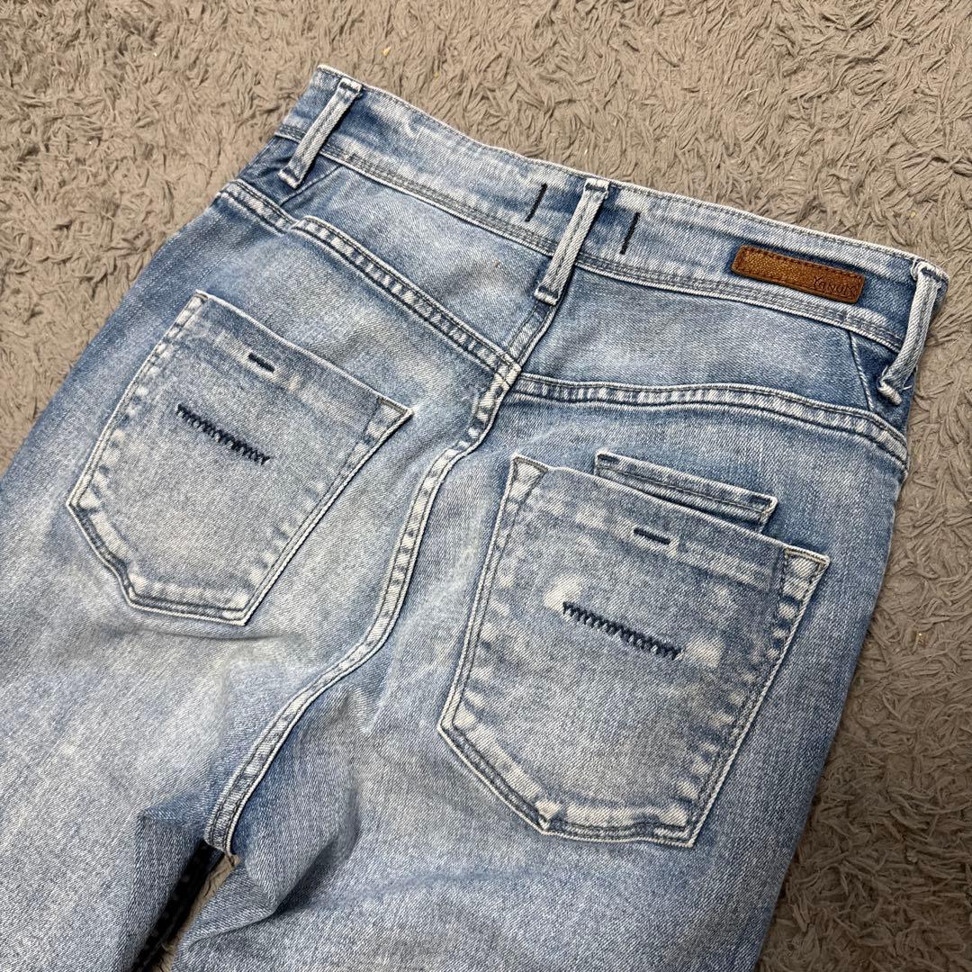 YANUK/ヤヌーク ブーツカットデニムパンツ サイズ25 サンプル