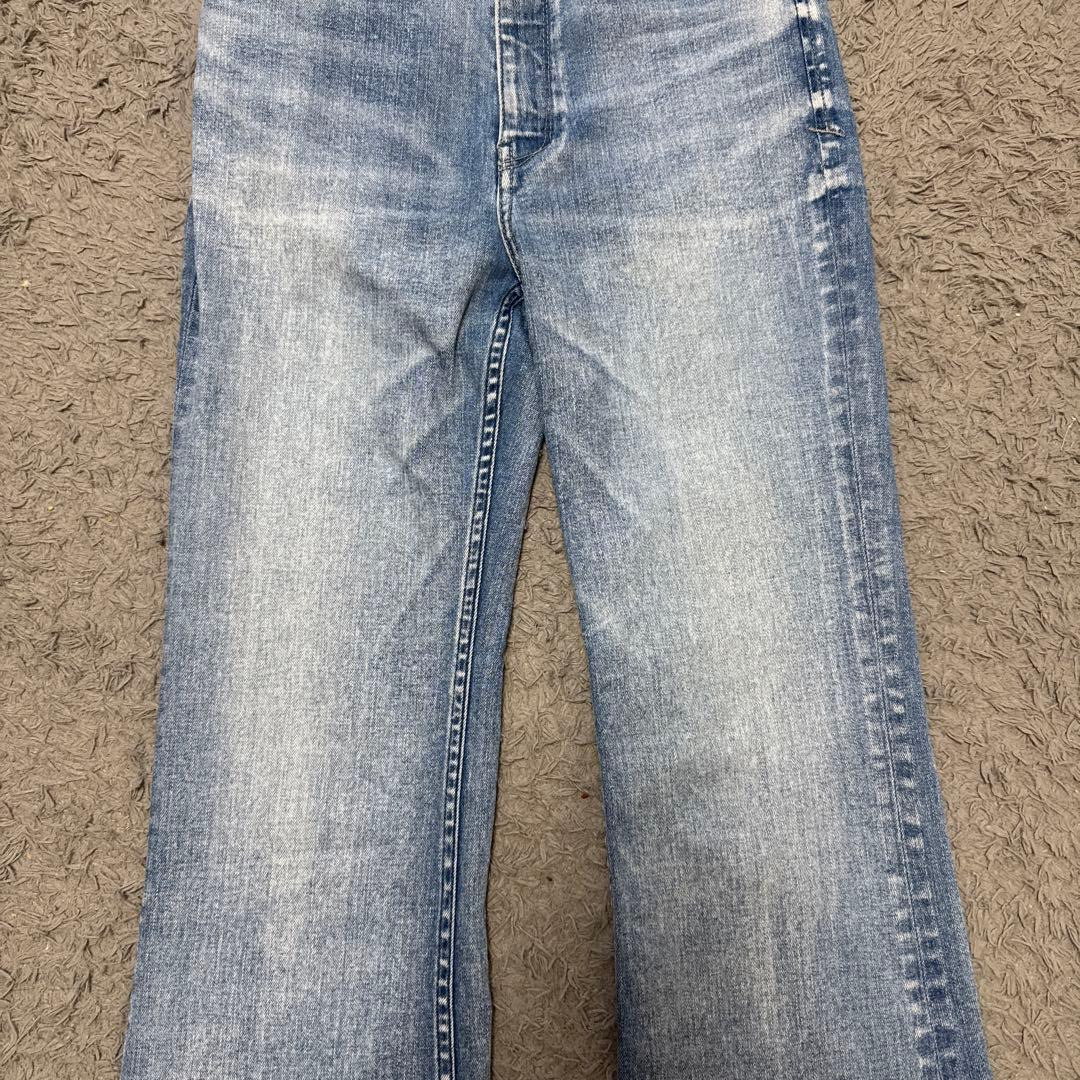 YANUK/ヤヌーク ブーツカットデニムパンツ サイズ25 サンプル