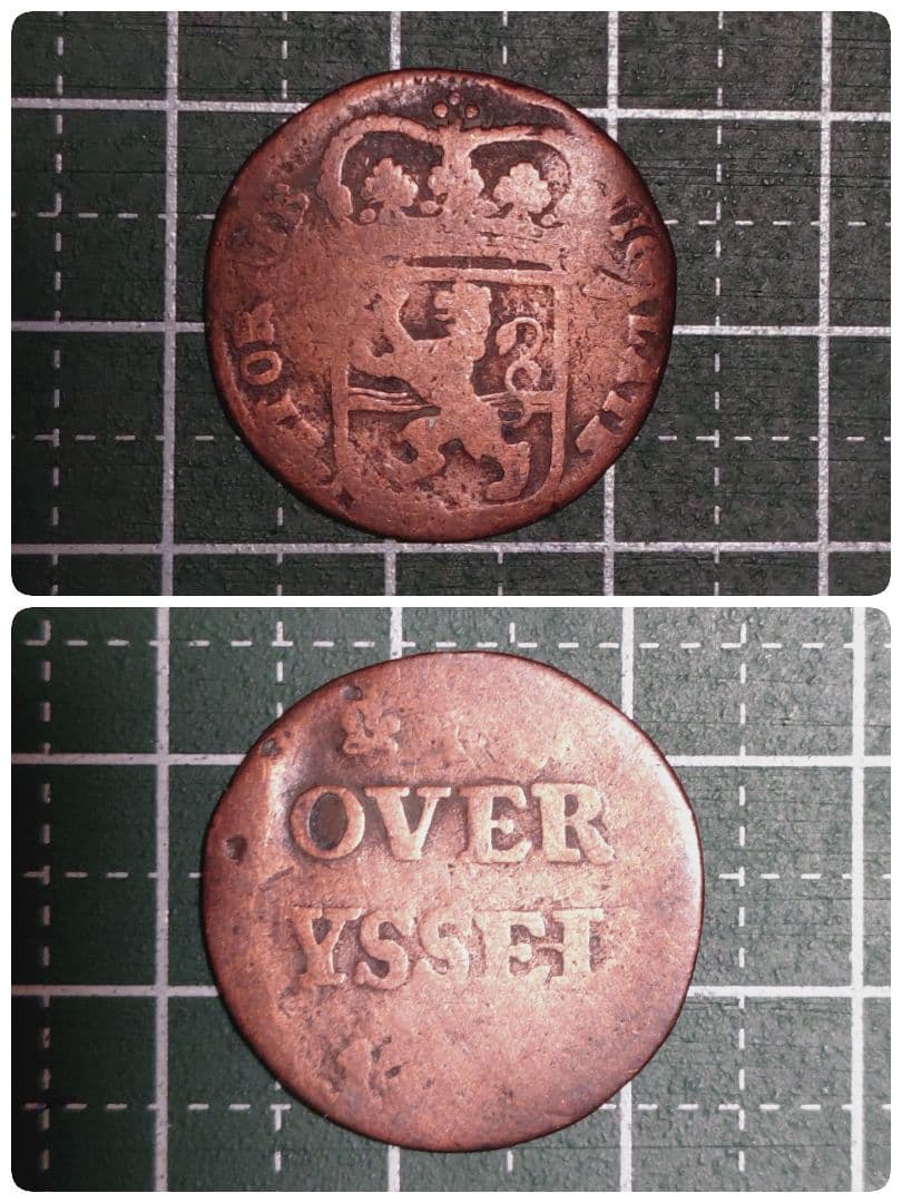 カキくん　オランダ東インド会社1767年 Duit 　VOC