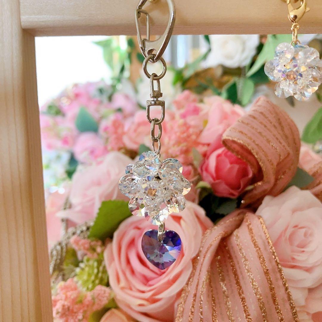 たえ☆様♡*.スワロフスキー♡サンキャッチャー♡チャーム♡