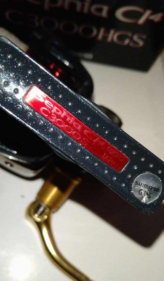 B*r様 SHIMANO セフィア CI4 C3000S左巻き　中古　別ハンドル