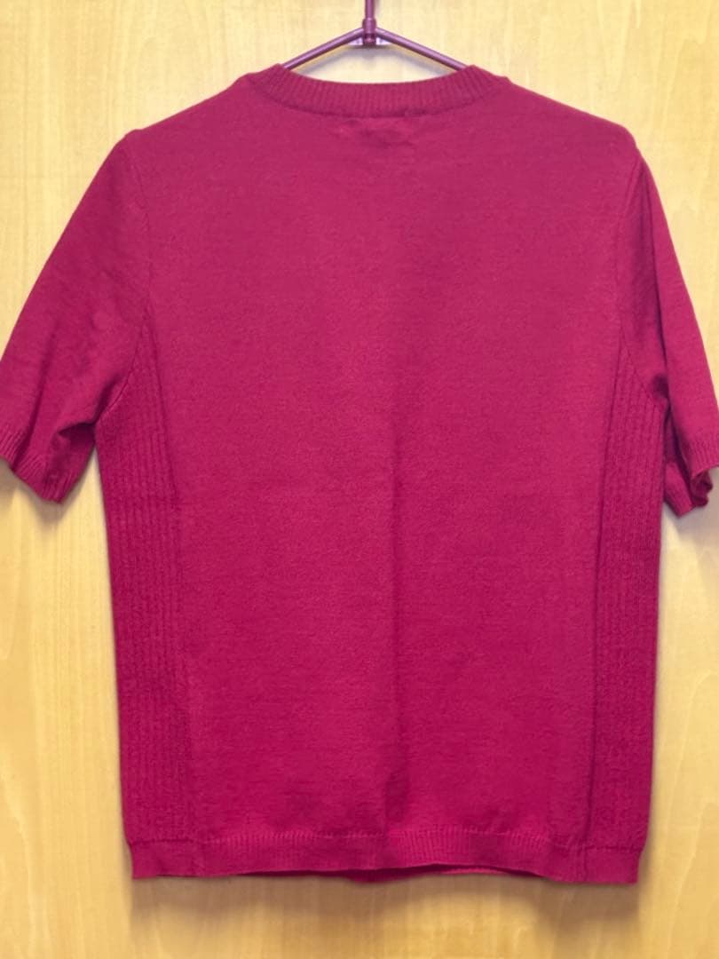 美品⭐️DAKS日本製 アンサンブル・カーディガンsize L 半袖size M