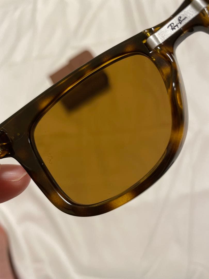 レイバン　Ray-ban サングラス　折り畳み　ブラウン　べっ甲　4105