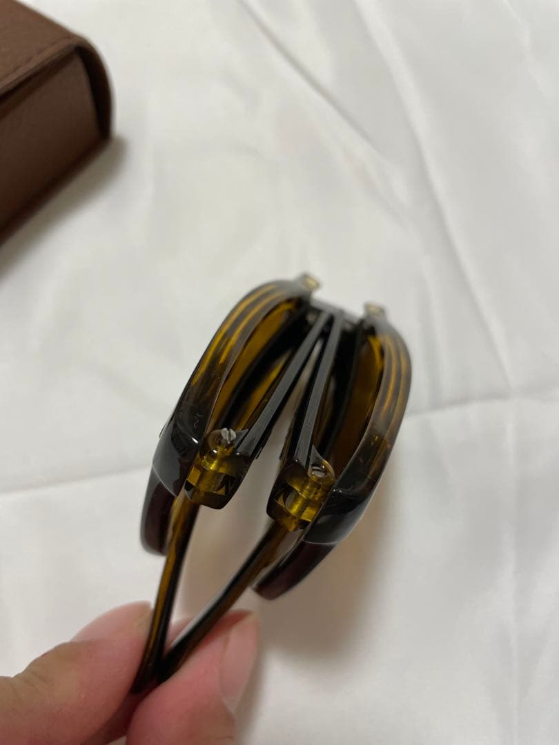 レイバン　Ray-ban サングラス　折り畳み　ブラウン　べっ甲　4105