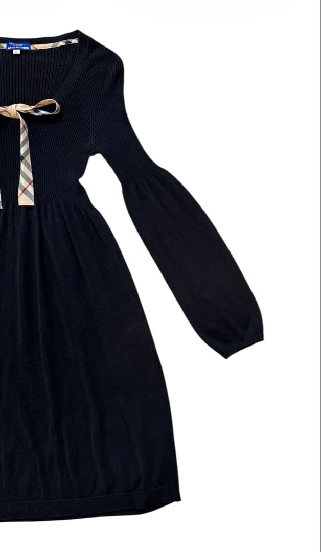 BURBERRY LONDON ニット ワンピース ノバチェック