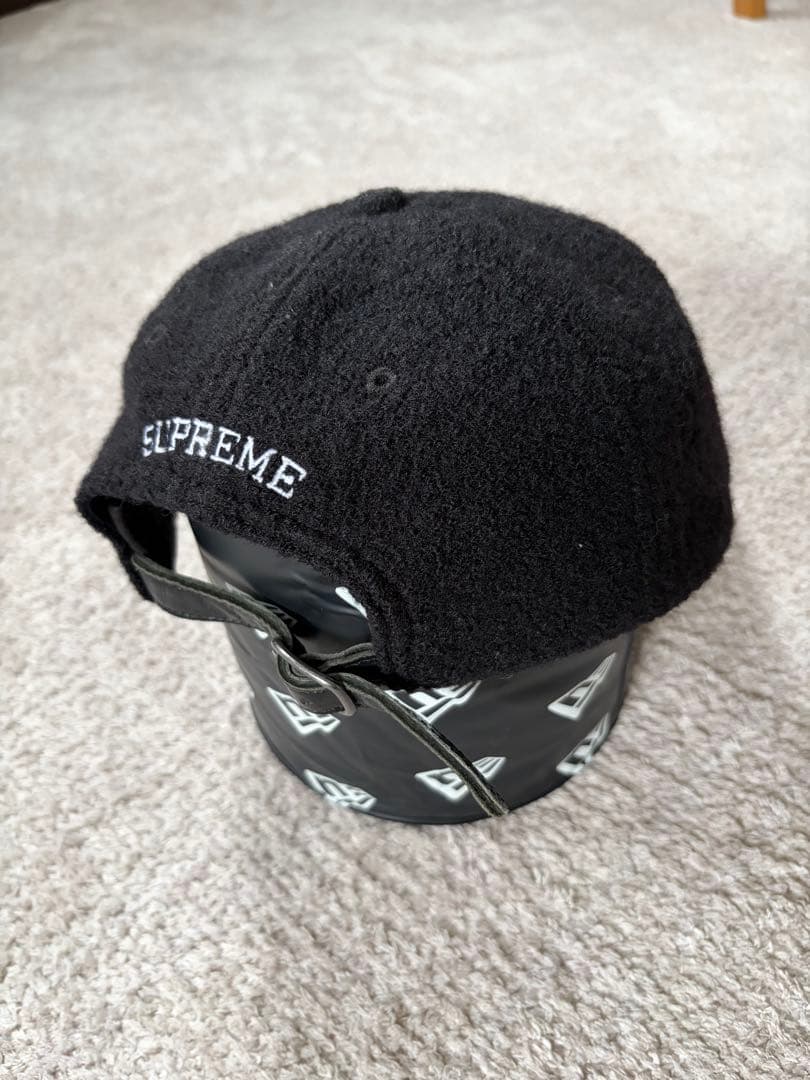 SUPREME フリースキャップ 黒