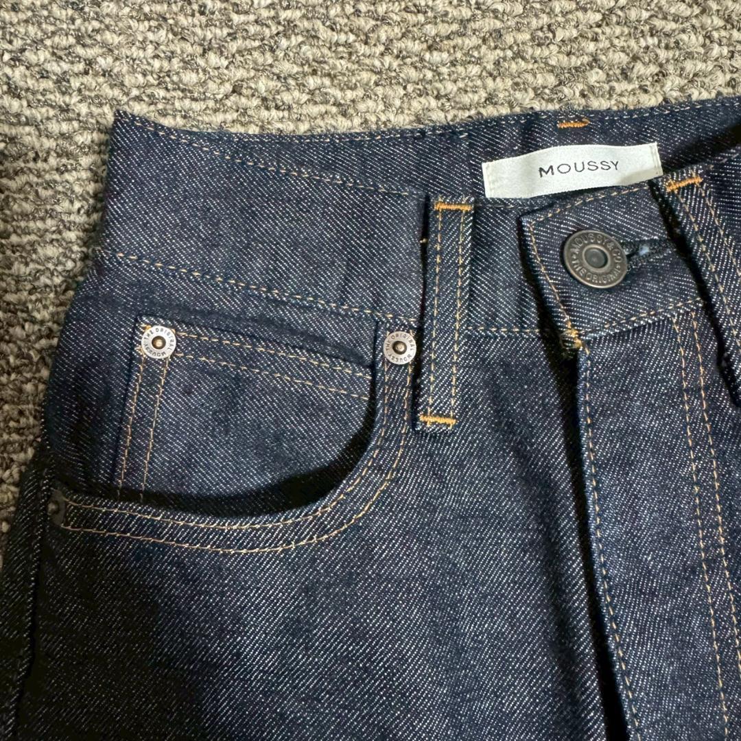【極美品】moussy MVS FLARE 22インチ　マウジー　フレアデニム