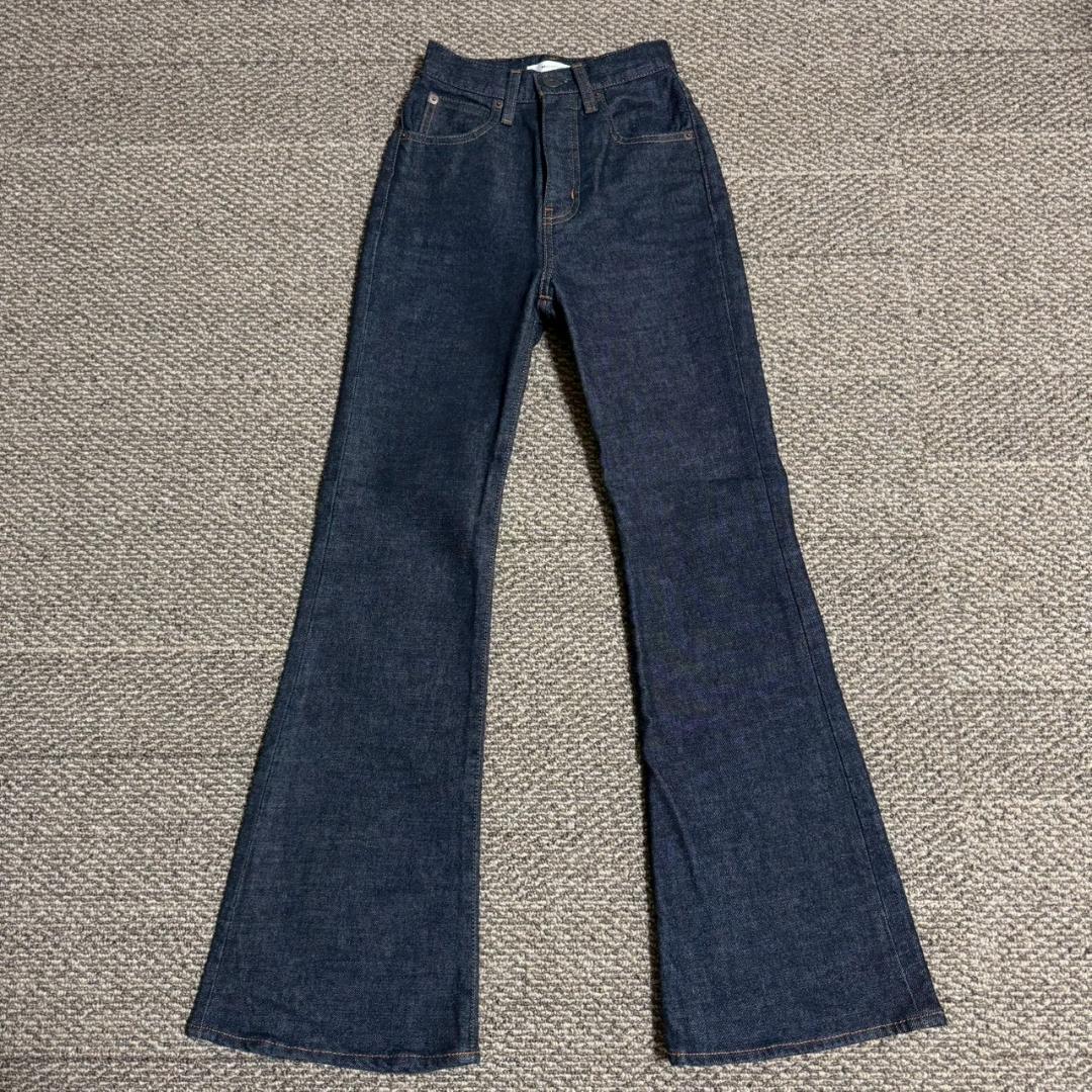 【極美品】moussy MVS FLARE 22インチ　マウジー　フレアデニム