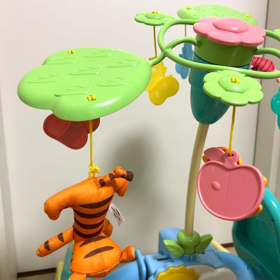 風の子様 付属品完備 えらべる回転6way ジムにへんしんメリー くまのプーさん