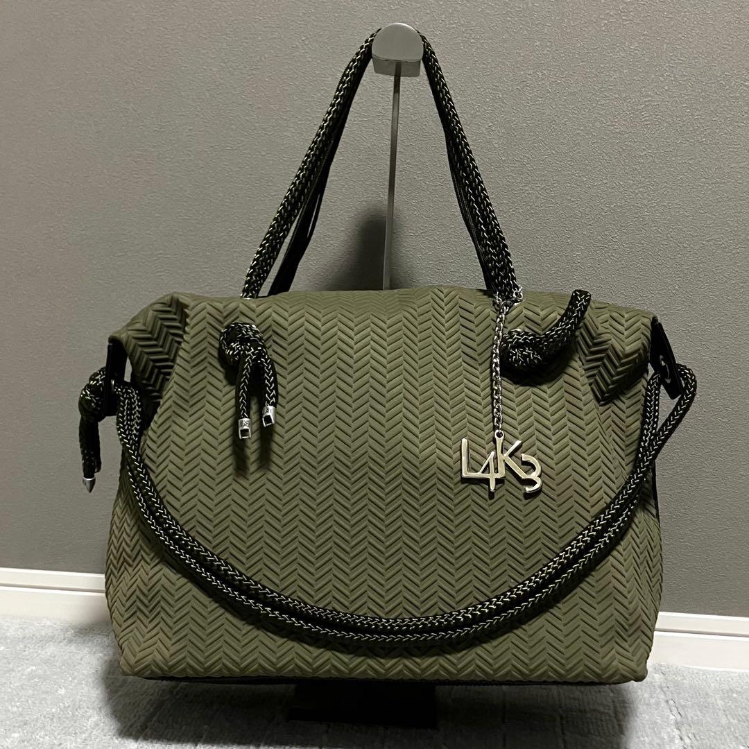 専用☆☆☆L4K3［QUEEN LAKE］ボストンバッグ　ショルダー　ネオプレン