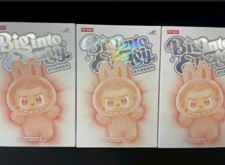 ✅新品未開封 正規品 ポップマート ラブブ エナジー 3ピース