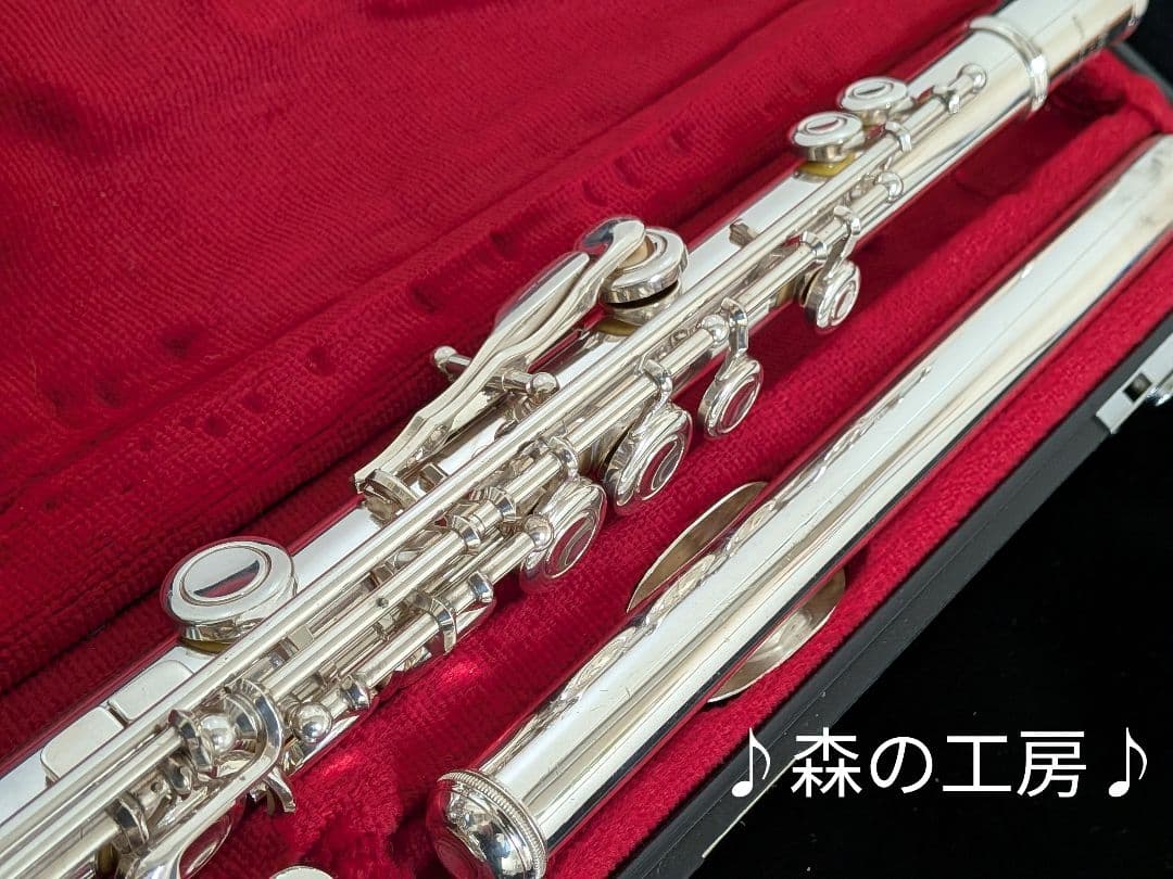 中古フルート専門店‼️部活応援‼️頭部管銀製 ヤマハフルートYFL311 Eメカ