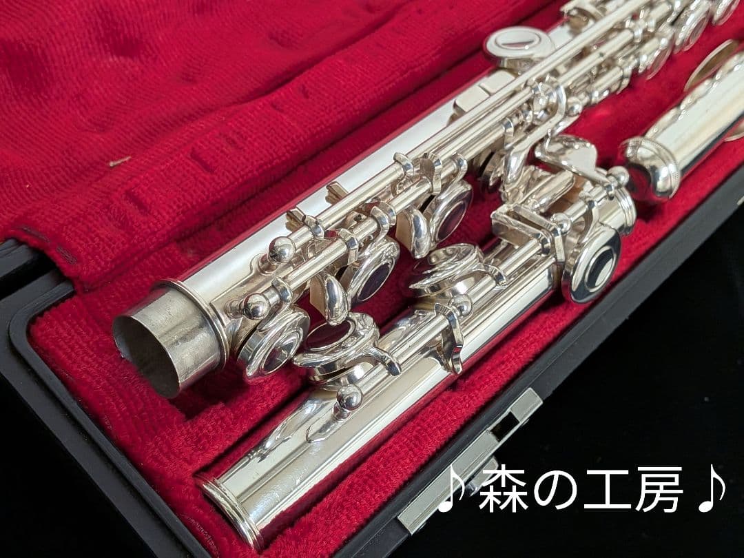 中古フルート専門店‼️部活応援‼️頭部管銀製 ヤマハフルートYFL311 Eメカ
