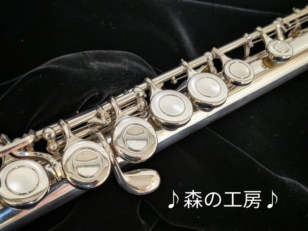 中古フルート専門店‼️部活応援‼️頭部管銀製 ヤマハフルートYFL311 Eメカ