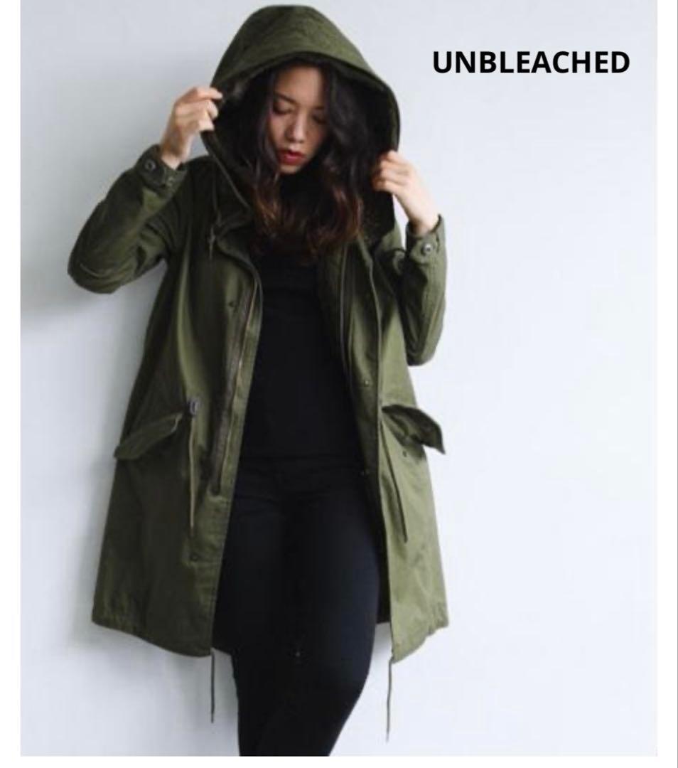 UNBLEACHED VENTILE モッズコート　フードボアベストライナー付き