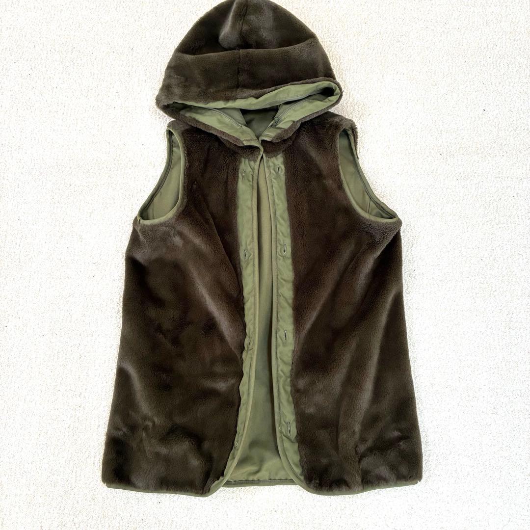 UNBLEACHED VENTILE モッズコート　フードボアベストライナー付き