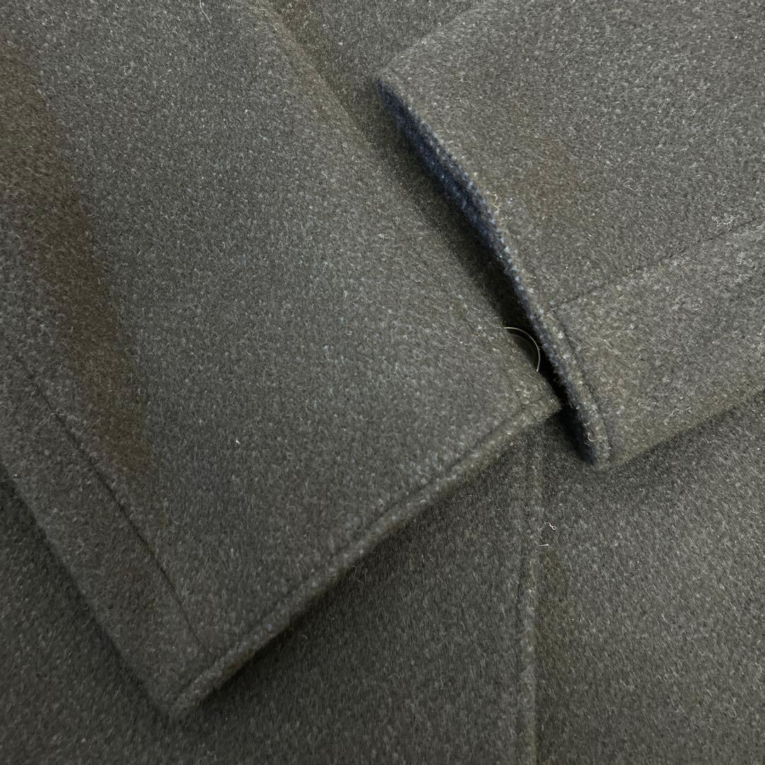 【美品】wさ19 COSA-NOSTRA ファー付きウール混ロングコート　42