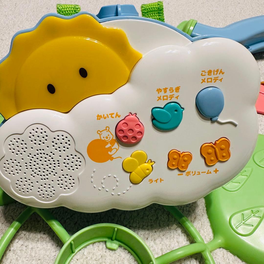 プーメリー　えらべる回転6WAYジムにへんしんメリー　くまのプーさん
