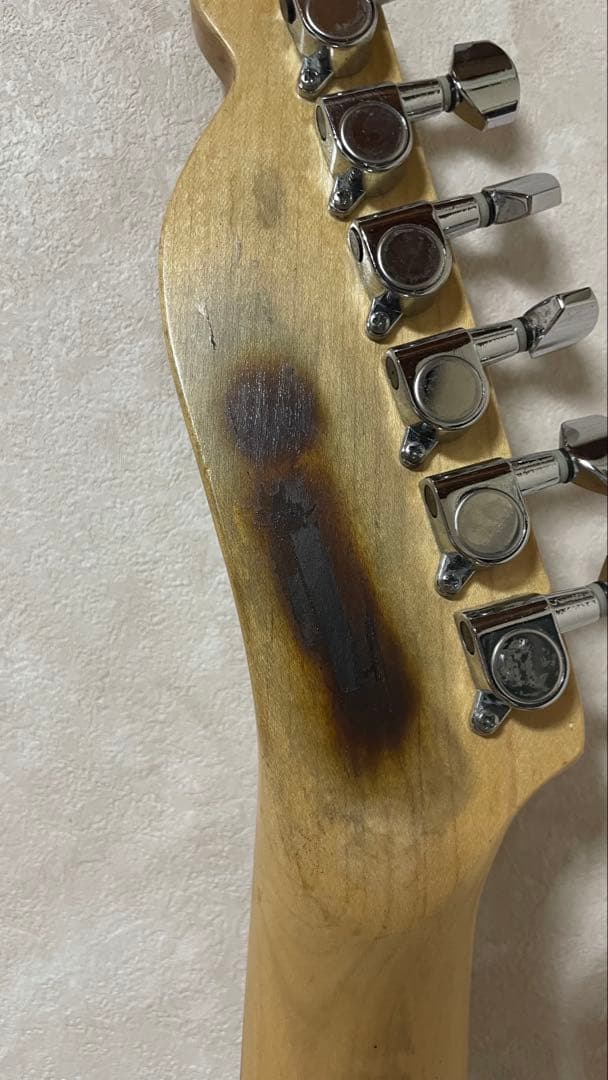 可*ぬ様 Fenderロゴ テレキャスター イエロー