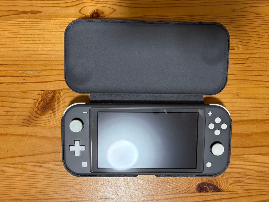 Switch Lite （ライト）グレー 美品 付属品あり ハードケース付き