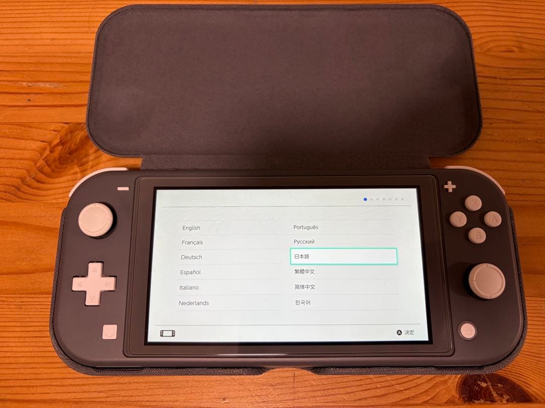 Switch Lite （ライト）グレー 美品 付属品あり ハードケース付き
