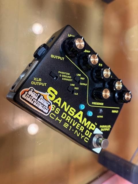 Tech 21 SansAmp Bass D DI カスタム
