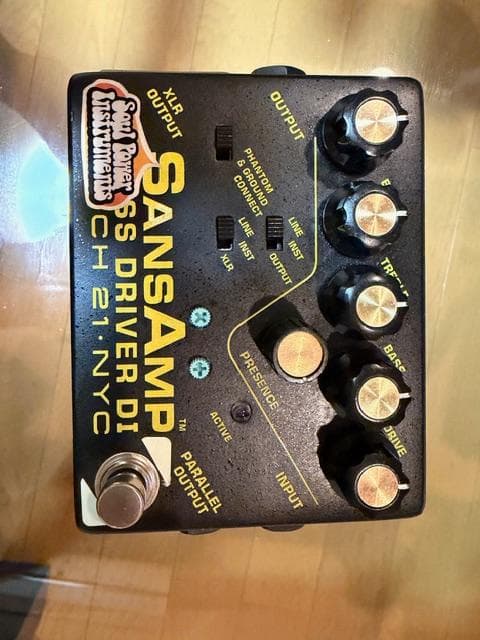 Tech 21 SansAmp Bass D DI カスタム