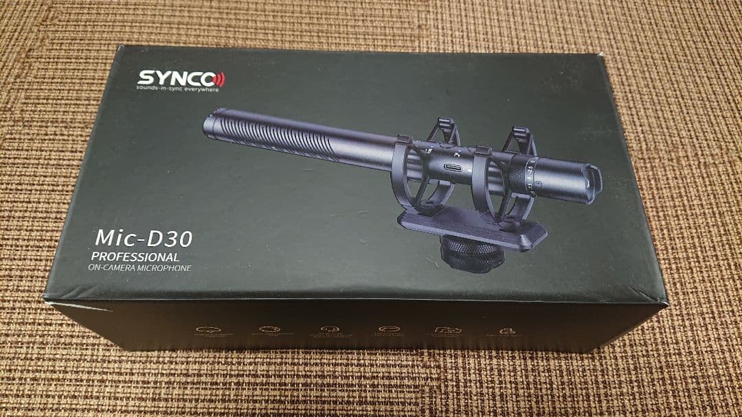 SYNCO Mic-D30 音声マイク　ガンマイク
