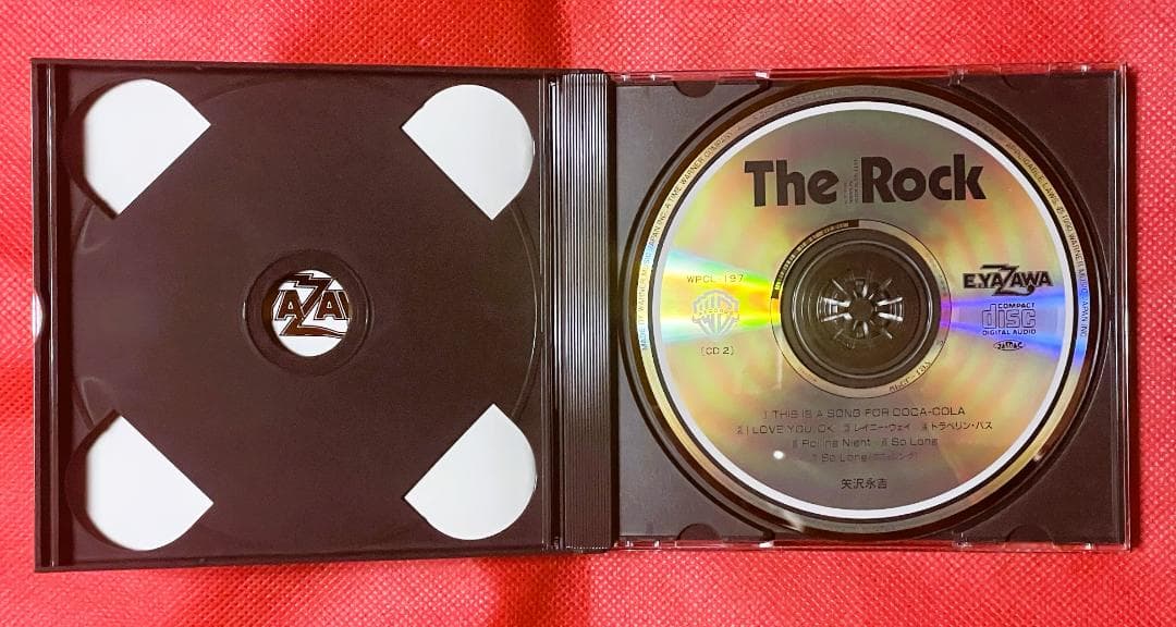 【廃盤・美品】矢沢永吉 THE ROCK 日本武道館ライヴCD 2枚組