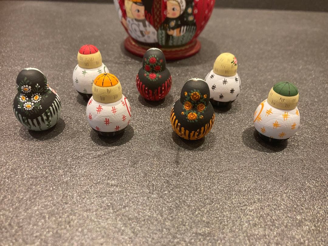 【新品・未使用】ロシア作家　マトリョーシカ　オルガ　ミッチナ
