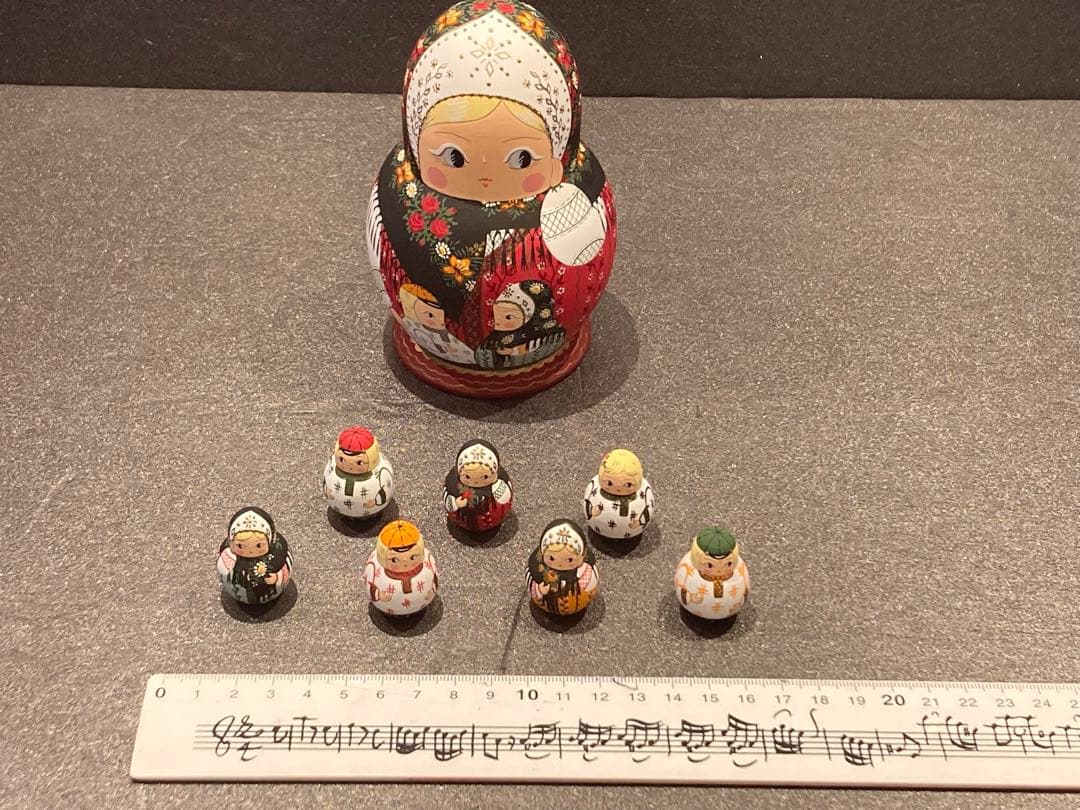 【新品・未使用】ロシア作家　マトリョーシカ　オルガ　ミッチナ