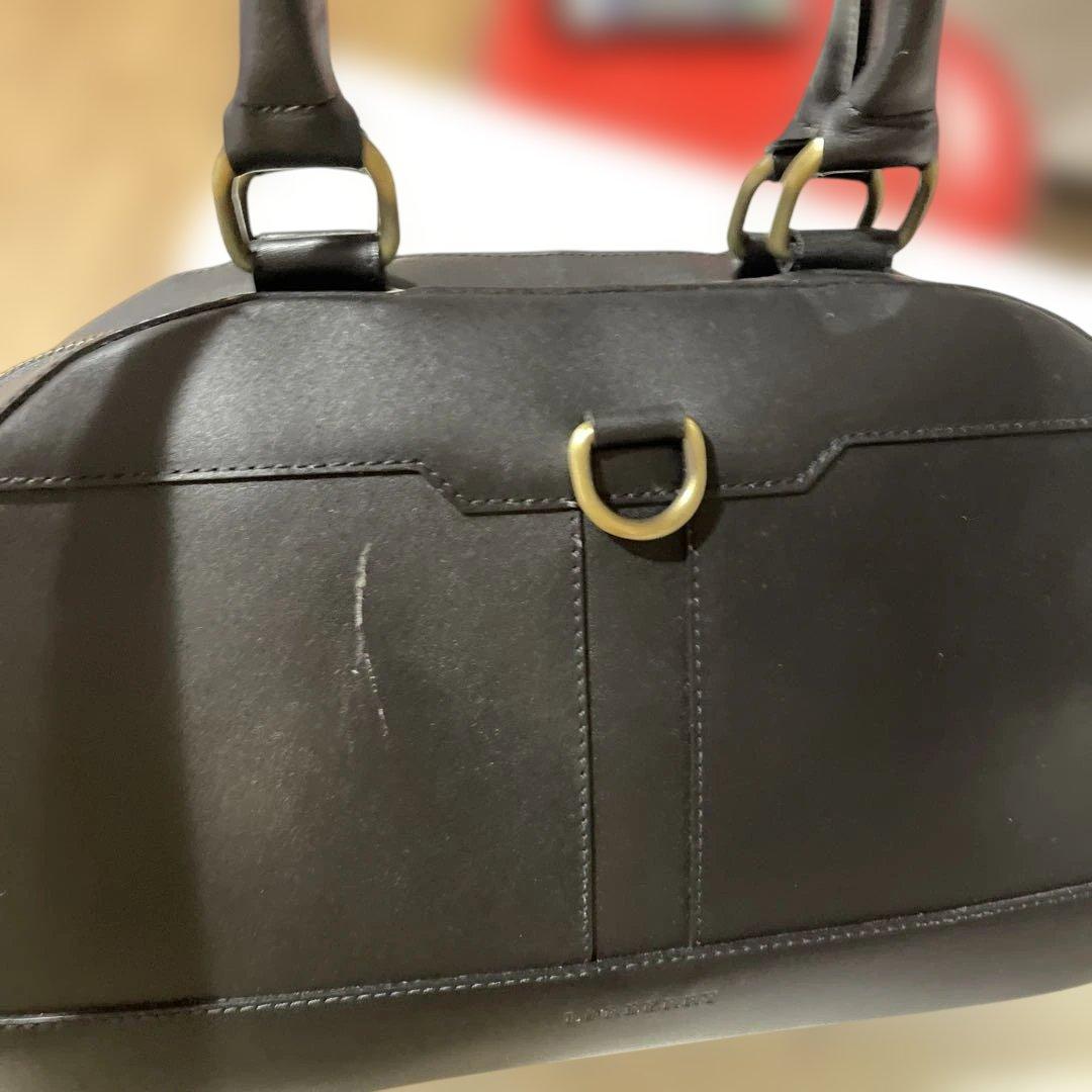 BURBERRY 黒　ボストンバッグ