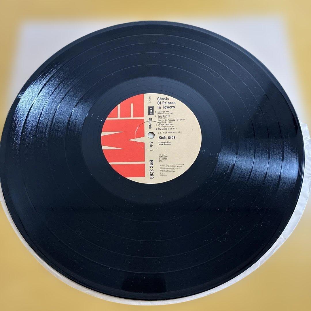 RICH KIDS リッチ・キッズ　輸入12inchレコード　1978年