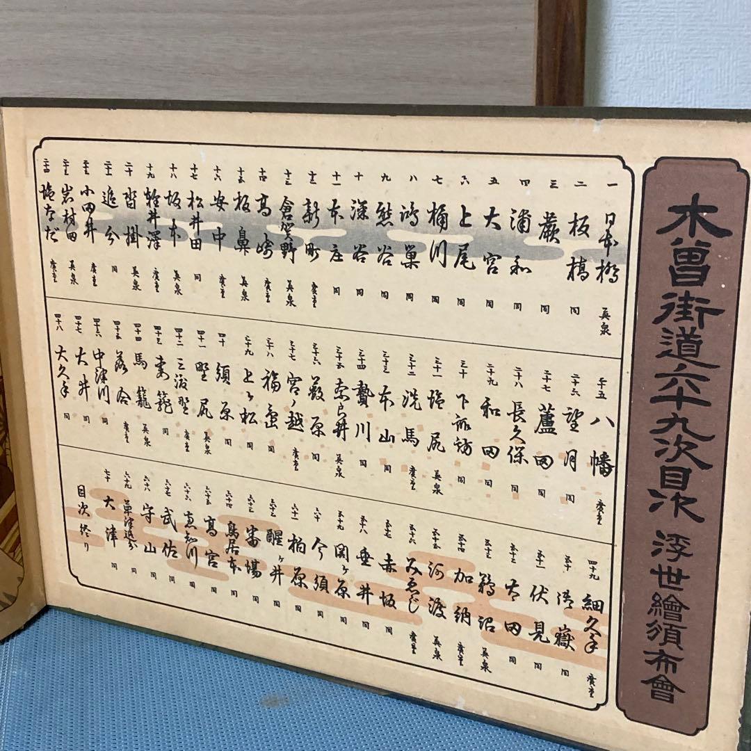 木曽街道六十九次 全