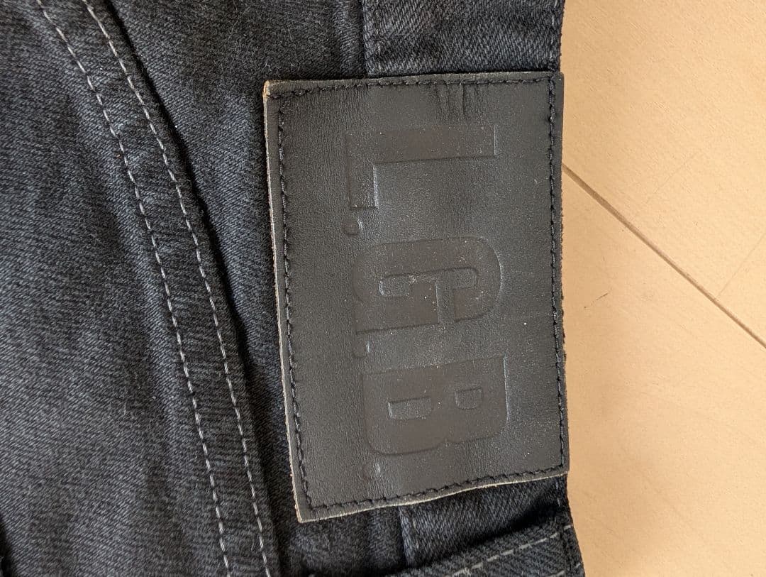 lgb 黒デニム　スキニー　サイズ25