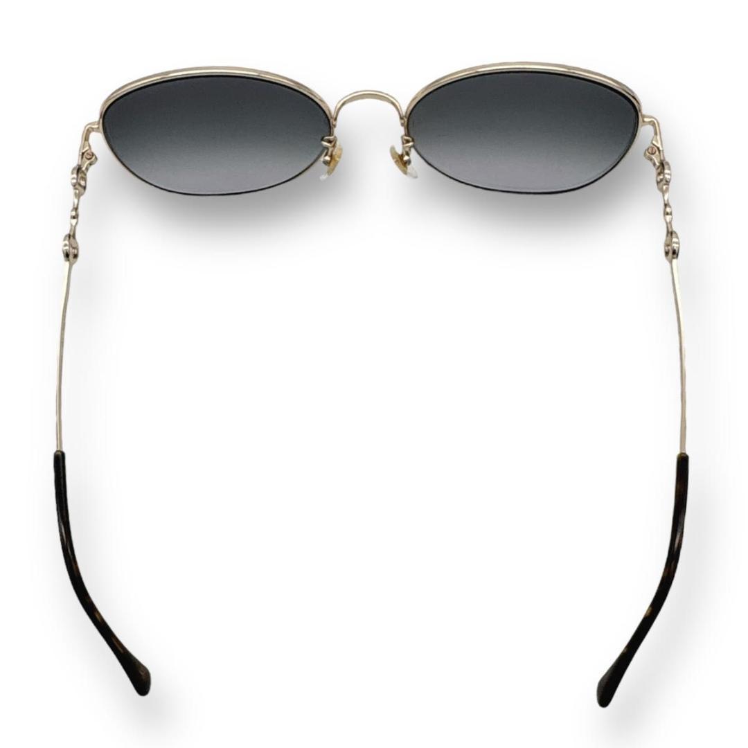 小物 GUCCI sunglasses GG Horsebit gold