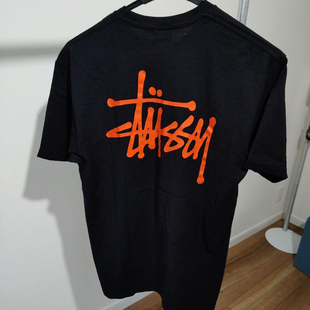 ロー様　美品　Stussy ブラック Tシャツ M　ショーンフォントロゴ