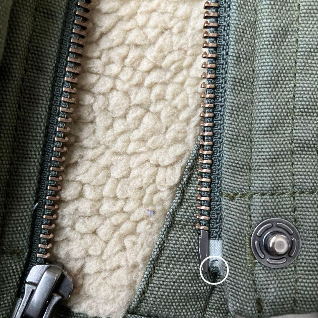 Patagonia オリーブ色 ミリタリースタイル モッズコート　レディース　S