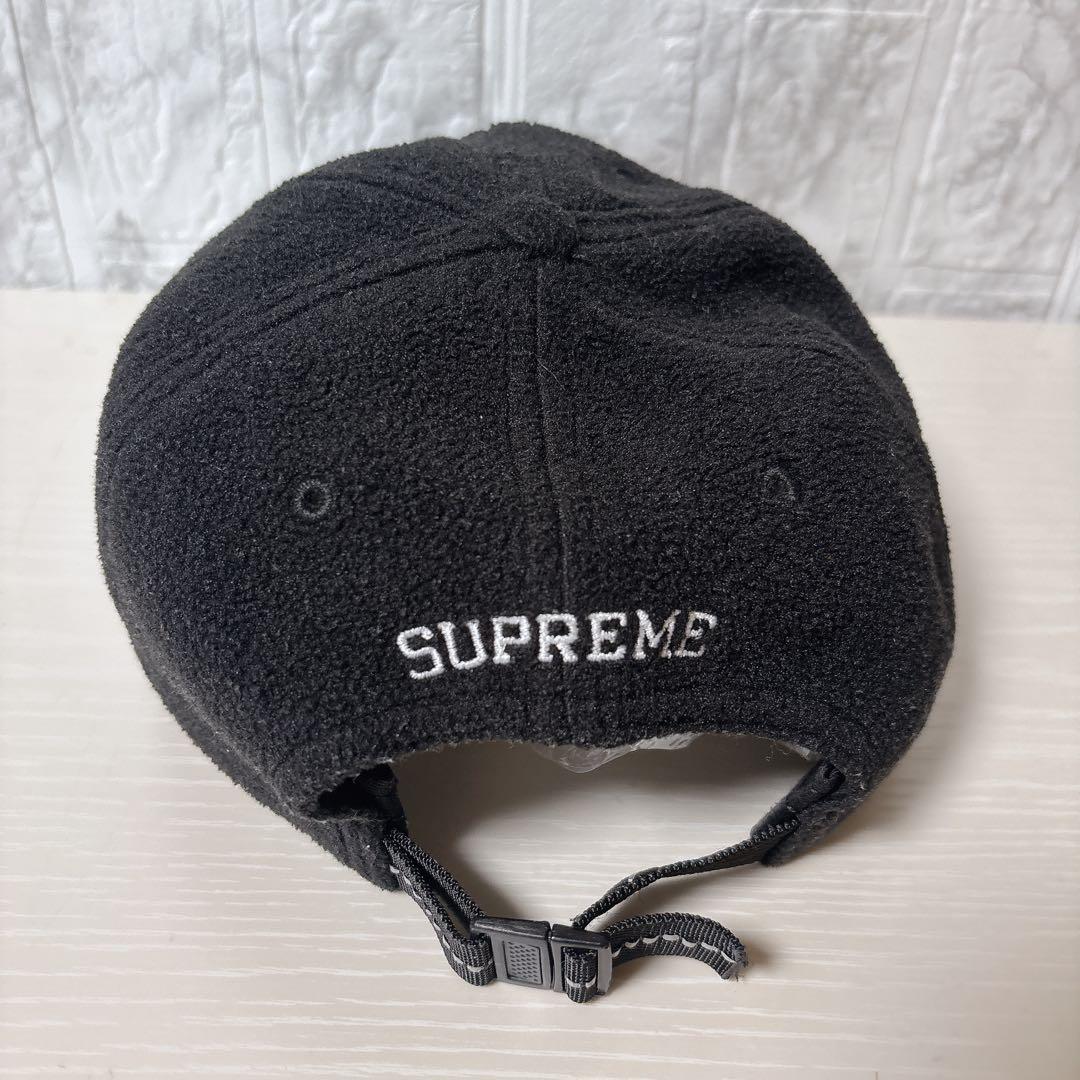Supreme（シュプリーム）Sロゴ」「ポーラテック」「キャップ」フリース帽子
