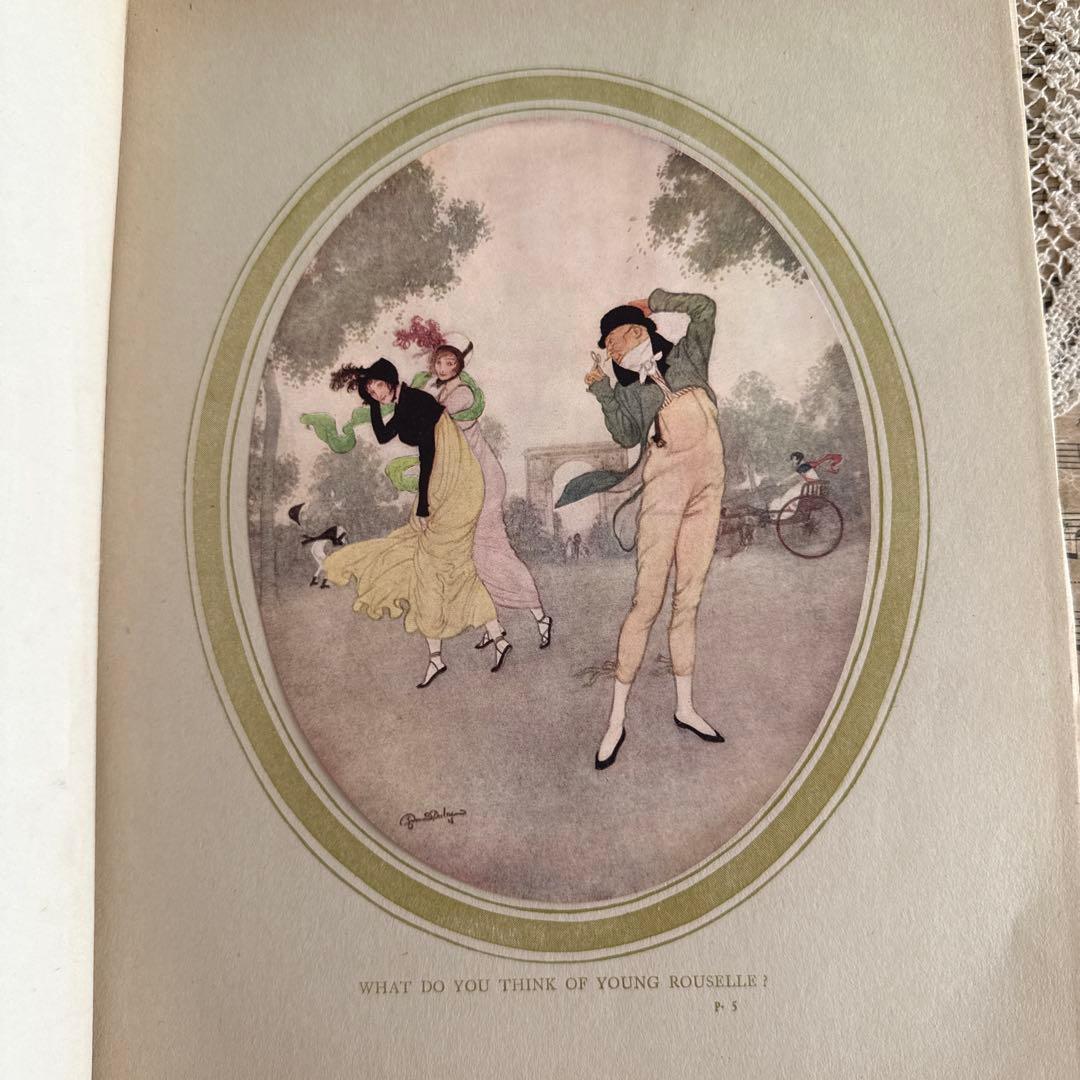SALE★1915年デュラック洋書アンティーク児童書ジャンクジャーナル古書　絵本