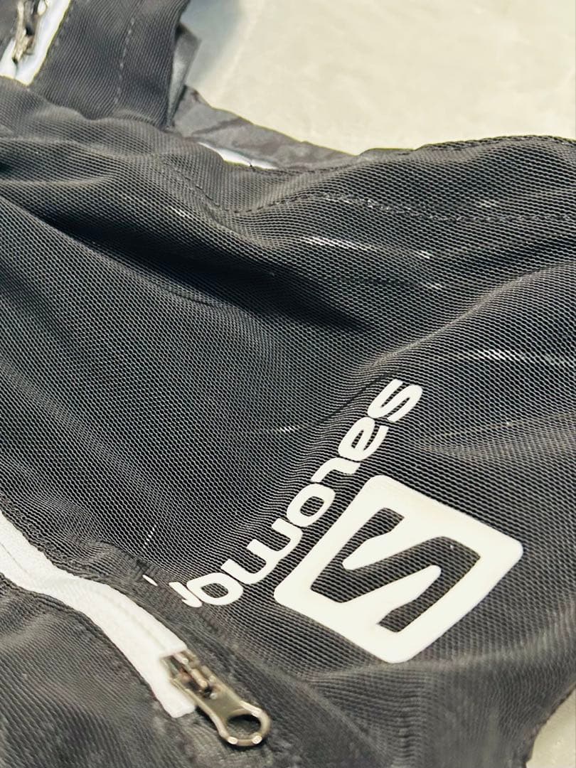 SALOMON ADV SKIN 12L ランニングベスト M/L ブラック