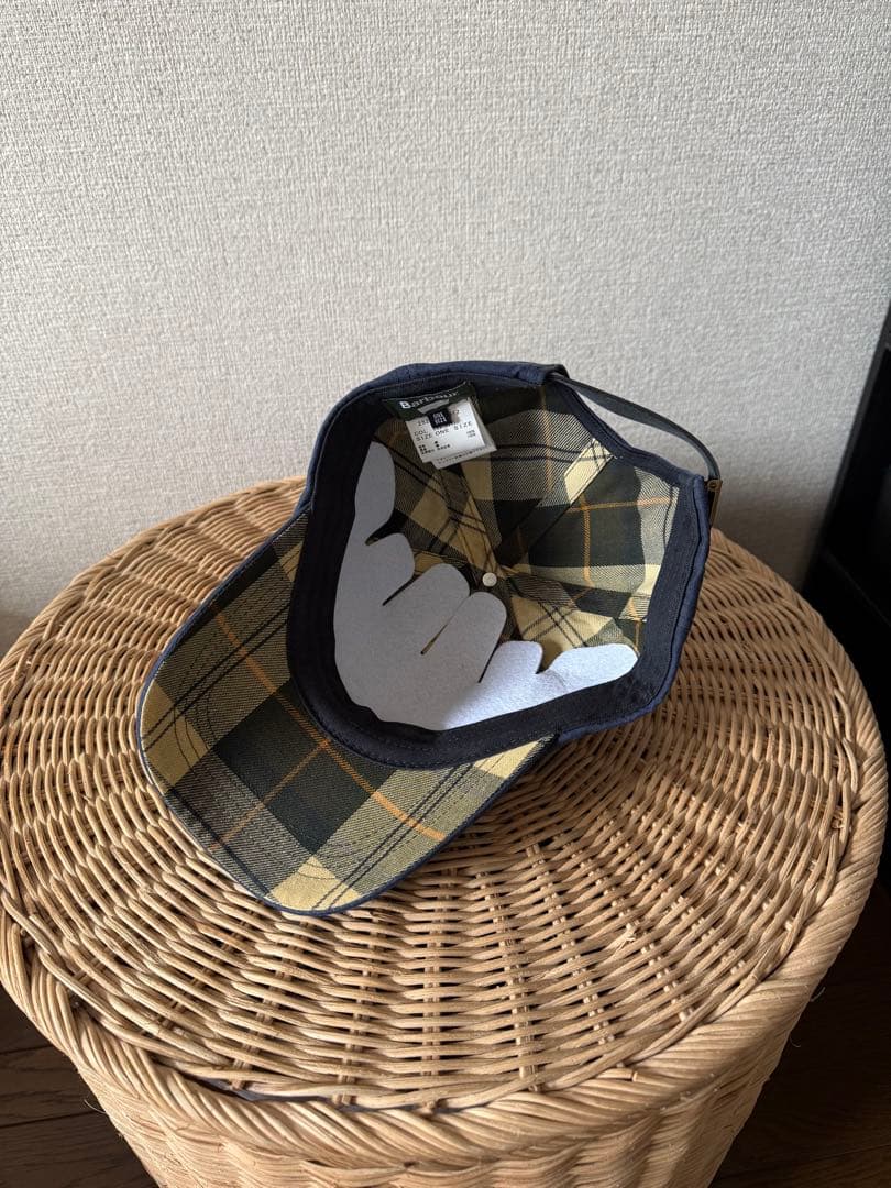 BARBOUR × LEVI’S コラボ　ワックスコットンキャップ　タグあり美品